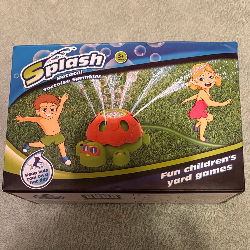 Splash Colorful Tortoise Water Toy